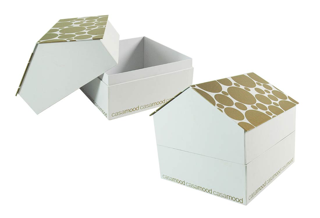 Home shaped box
