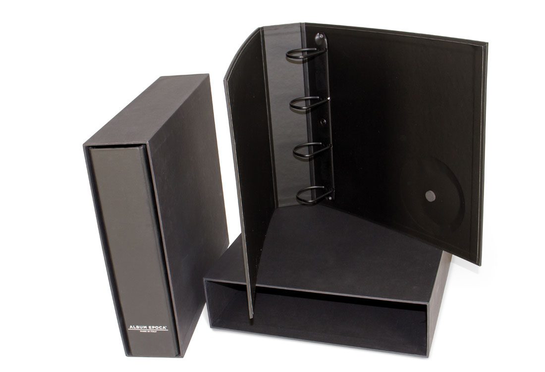 Binder with ring mechanism and DVD slot
