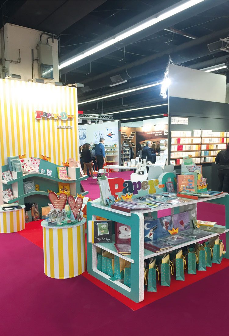 Production of a stand at Paperworld exhibition in Frankfurt